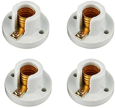 ShuoHui 4x E14 Keramik Lampenfassung Glühbirne Sockel LED Deckenfassung Fassung 230V 660W 1A