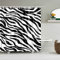 JOKITA Duschvorhang 180x200 Zebra Duschrollo Wasserabweisend Anti-Schimmel mit 12 Duschvorhangringen, 3D Bedrucktshower Shower Curtains, für Duschrollo für Badewanne Dusche
