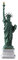 MOCIUN Liberty Statue Souvenir Statue, Freiheitsstatue Home Decor, Sammelfigur Statue Geschenke und Souvenir Figuren (klein)