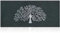 AOAOPQ Large Doormat Indoor Door Mat 45x120 cm Front Door Tree of Life Mat Indoor Washable Dirt Trapper Non Slip Absorbent Inside Entrance Rug Floor Mat for Entryway Patio Indoor Outdoor Black