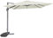 Gecko Jardin Parasol déporté écru 3x3 m Celestia