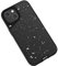 Mous Hülle für iPhone 15 Plus MagSafe Kompatibel Case - Limitless 5.0 - Gesprenkelter schwarzer Stoff - Handyhülle iPhone 15 Plus Case - Schutzhuelle