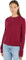 Tommy Jeans Sweat Femme Crew Neck sans Capuche, Rouge (Valley Purple Melange), XL