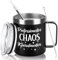 Livole Weihnachtsgeschenke für Männer, Chef, Kollegen, Bester Freund Geschenk Mann, Papa - Professioneller Chaos Koordinator - Lustige Chef Geschenke, Chef Tasse, 12oz 350ml Kaffeetasse mit Henkel