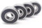 4 Stück S6001RS Kugellager 12 x 28 x 8 mm ABEC-7 Edelstahl Kugellager S 6001 6000RS (S6001RS 12 x 28 x 9)