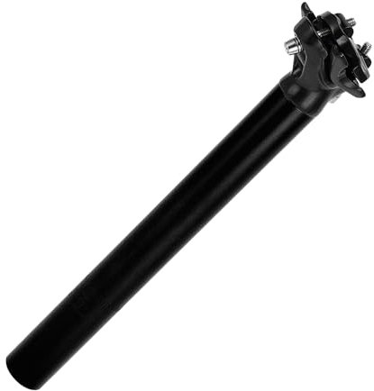 TUCKBOLD Fahrradsattelstützen Verstellbarer Winkel Fahrradsattelstütze Schwarz 1 Stück 30,9x300mm Aluminiumlegierung