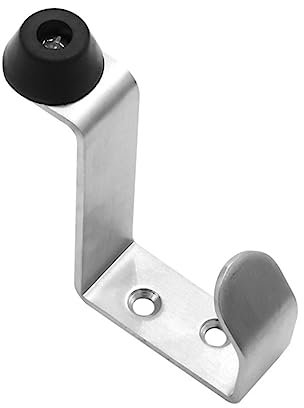 Tofficu Door Top Collision Belt Rubber Padding for Office Home Use Prevents Door Slamming Easy Installation