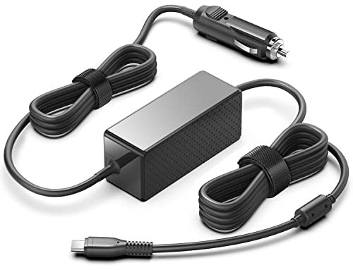 HKY Chargeur de Voiture USB C Ordinateur Portable 100W USB-C Universal pour Dell, ASUS, Lenovo, pour HP Chromebook X360, pour Honor 200 pour 200 Lite Magic7 Pro 7 Lite 6 Lite 6 Pro X6b 200 Smart Pad