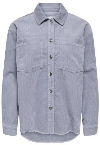 ONLY Onlmaiko-Bitten L/S Cord Shacket Cc PNT