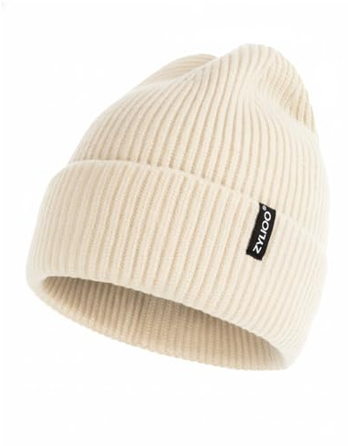 Zylioo S/M/XL/XXL/3XL Strickmütze Großen Kopf Wintermütze Beanie Mütze | Übergroße Winter Warme Knit Cuffed Watch Cap Beanie Hats für Alltag Outdoor