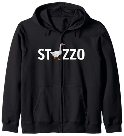 Stocazzo Rebus Funny Wer begrüßt dich? St Goose Zzo Zip Hoodie