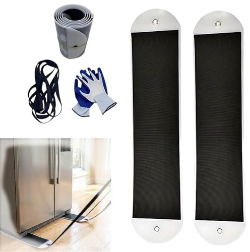 Washing Machine Sliders, Heavy Duty Appliance Mover Set, Furniture Moving Pads for Fridge, Sofa, Cupboard & Table, Universal Sliders for Home, Tile Hardwood Floors & Laminate