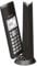 Panasonic KX-TGK220GB Design-Schnurlostelefon mit Anrufbeantworter, Station & Hörer, Freisprecheinrichtung, weißes LCD, Blockierung störender Anrufe, Hörer-Magnet, Schwarz