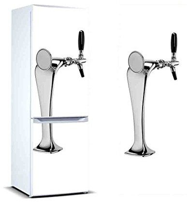 Stickers Fridge Wrap Cover for Vinyl Beer Tap Several Sizes 185 x 60cm | Strong Adhesive and Easy Application | Decorative Adhesive Sticker with Smart Design