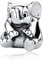 NINGAN Kaninchen Charme-Charms-Anhänger 925 Sterling Silber Charm Bead für Chamilia und europäische Armbänder und Halsketten BMCC34 (Kaninchen)…