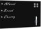 vidaXL Magnettafel Wandmontage Glas 60x40cm Schwarz Wandtafel Schreibtafel