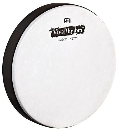 Meinl Percussion VivaRhythm Conga Head - Kunststofffell für 9,5 Zoll Congas - Durchmesser 24,13 cm - Vorgestimmt - Kunststoff, Weiß (VR-POH95-SH) | Fell für VivaRhythm Pop Off Conga, Vorgestimmt, als Handtrommel spielbar, Durchmesser 9,5 Zoll, Kunststoff