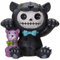 Furrybones Summit Collection Black Panther Basheera Figur Dekorative Signature Skelett in Black Panther Cat Kostüm mit Pink Panther Puppe 10,2 cm hoch Sammlerstück Statue