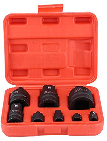 Chiavi a bussola adattatore, adattatore per attacco 1/4, 3/8, 1/2, 3/4, 1, set di adattatori