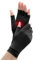 Jacsunco Kupfer-Kompressionshandschuhe, Fingerlose Arthritis-Handschuhe, Beste Kupfer-Infused Handschuhe für Frauen und Männer, Schmerzlinderung und Heilung bei Arthritis, 1 Paar, Schwarz (L)