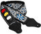 TIGER Gitarrengurt, Blumen-Design, Blau