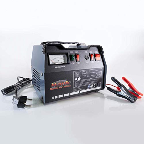 Mauk KFZ Batterieladegerät | Akku Batterie Werkstatt Ladegerät 12/24V 225Ah | PKW LKW Boot