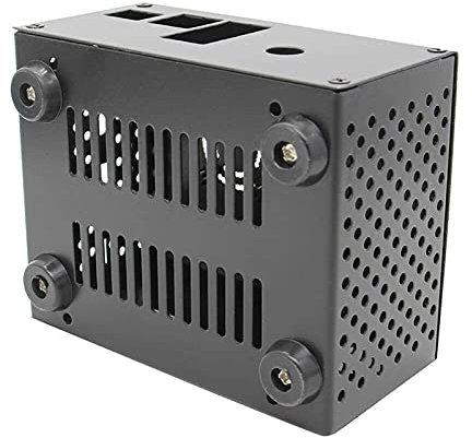 Raspberry Pi X820 V3.0 SSD&HDD SATA Storage Board Matching Metal Case/Enclosure + Cooling Fan Kit + Power Control Switch Wood Shaving Tools