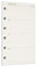Zelten Lose-Blatt-Lochpapier-Nachfüllpackungen Papier für 6-Loch-Binder Persönlicher Organizer Tagebuch Notizbuch Nachfüllbarer Planer, Weekly Planner, A7/6 Hole