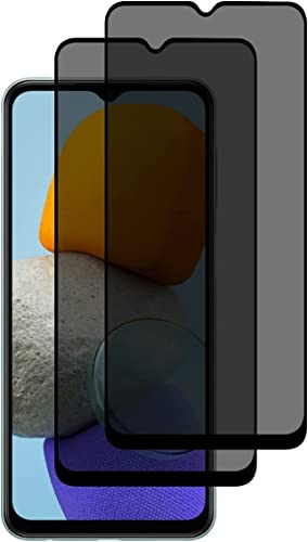 Hkess 2 Pièces Verre Trempé Anti Espion avec Samsung Galaxy A10/M10 - Anti Spy Film de Protection Dureté 9H, Privacy Film Protection Écran, 3D Vitre Protecteur Filtre Confidentialité