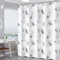 Duschvorhang mit 12 Haken, wasserdicht, Dusche, Badewanne, Duschvorhang, waschbar, extra Lange Vorhänge, Badezimmer, Heimdekoration 110x220cm/WxH