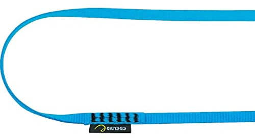 EDELRID Unisex – Erwachsene Tech Web Sling 12mm II Schlingen, Blue, 120 cm