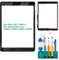 per iPad 9a generazione Touch Screen per iPad 9 A2602 Sostituzione dello schermo per iPad 10.2 2021 Digitizer A2603 A2604 A2605 Pannello sensore in vetro (con pulsante Home) (nero)