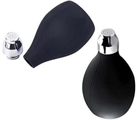 barenx 2 Stück 100 ml Pulverspender-Flasche – Talk-Pulver-Gebläse-Puffer für Friseur