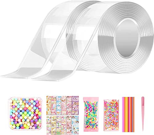 Ukisisi Nano Tape Bubbles, Nano Klebeband Seifenblasen, Nano Tape Bubble Kit, Selbstklebendes Nano Tape Bubble, Nanotape Zum Herstellen Von Blasen-Two