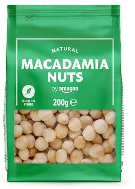 by Amazon naturale Noce di macadamia, 200 g (confezione da 1)