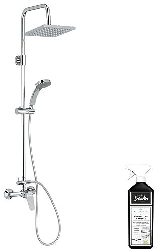 Colonne de douche JACOB DELAFON mécanique Colette + nettoyant Briochin