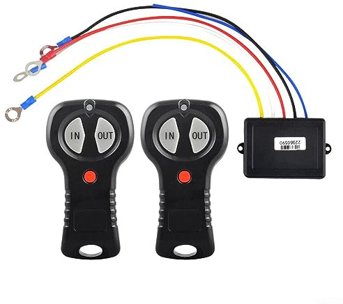 Kit de télécommande de treuil sans fil 12 V résistant aux intempéries et durable
