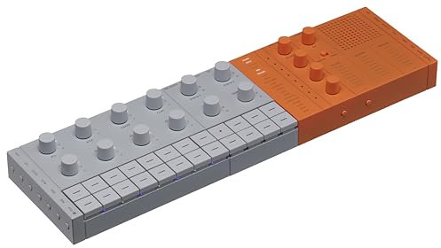 Yamaha SEQTRAK Mobile Music Ideastation – All-in-One Music Production Studio with Dual Sound Engines, Onboard Sampling, Built-In Speaker, and Rechargeable Battery – Orange