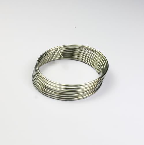 Weichlot für Edelstahl 1m x 1,5mm mit Flussmittelseele V2A weichlöten Lötdraht