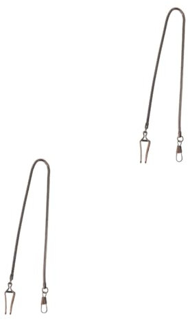 PACKOVE Taschenkette Mit Uhr 2 Stück Taschenuhrenkette Bronze-uhrenkette Retro-taschenuhrenkette Vintage-Uhren Für Damen Uhrenkette Für Damen Westenkette Herrenuhren Geldbörsenketten