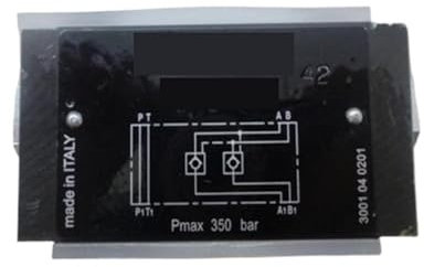 SHYISY Rückschlagventile Hydraulikventil MVPP-SA/50 MVPP-SB/50 MVPP-D/50 Stapelventil Rückschlagventil Pmax 350 Bar (Color : MVPP-SA-50)