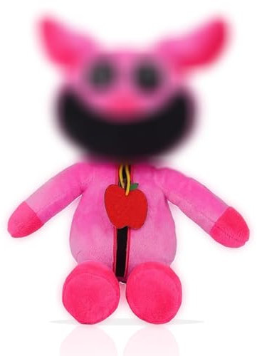 wiztex Smilling Critterr Plüsch für Kinder – 30 cm weich gefülltes Katzenschläfchen-Plüschtier – warmes Kuscheltier Geschenk für alle Fans (PickyPiggy)