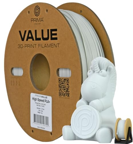PrimaValue PLA+ High Speed - Grey - 1.75mm - 1kg