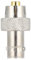 Beufee Connecteurs BNC, Adaptateur D'antenne BNC Femelle BNC Femelle vers pour Adaptateur ICOM Adaptateur De Câble Coaxial Portable pour Radio ICOM AD‑98FSC