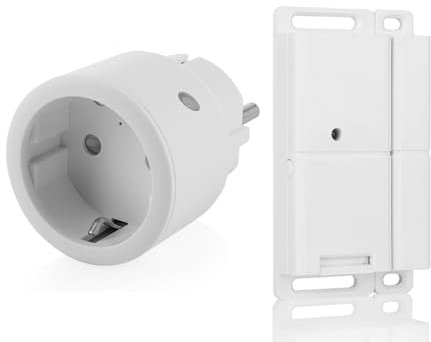 SmartHome Funksteckdose - Set mit Fensterkontakt Funkschalter