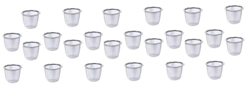 BIUDECO Stk Metallsieb teesiebe teeeier Tee Filter für Teesieb Tee Filter für Teetasse Feinmaschiges Tee-Ei Tee steilere Kugel Kaffeedose mini wasserkocher Teelecker stabiles Teesieb