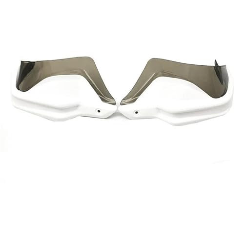 ZWBHNB Lenkerschutzabdeckung Motorrad-Handschützer, Lenkerschutz, Winddichter Schild, Handschutz Für NX 400 NX500 2023 2024(Weiß Grün Set)