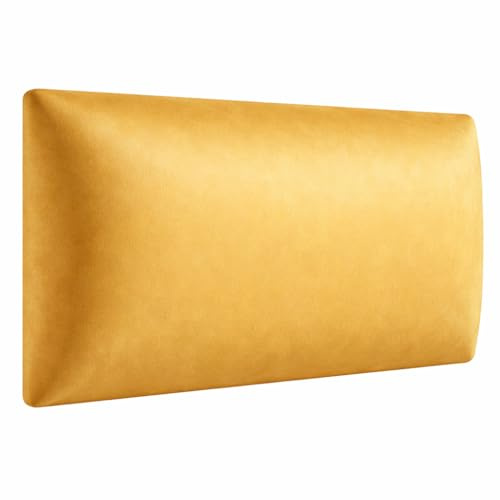 Angelo Wandpolster, 3D Wandpaneele Bett Wandkissen Gold, 100x30 cm | Polsterpaneele, Polster Paneele, Gepolstert Paneele Wand, Polster Paneele, Deckenpaneele, Rechteck