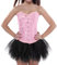 WILLBEST tüllrock schwarz Kinder 134 schwarz rotes Kleid Erotisch Offener tüllrock rot mädchen corsagenkleid weiß tüllrock lang schwarz XXL Reifrock kurz Reizwäsche Bodysuit