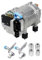 OHBZXM Compresor de aire acondicionado for coche, compatible con caravanas, caravanas, camiones, kit de reparación y reemplazo de compresor de aire acondicionado eléctrico, 12 V, 650 W, capacidad de e